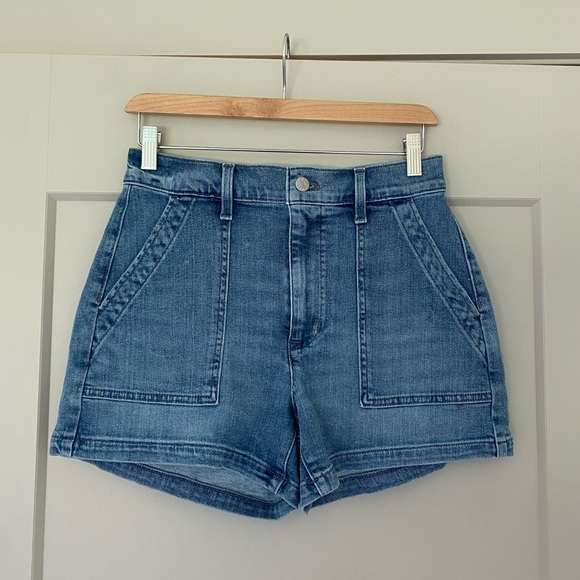 J. Crew Factory Utility Denim Short Size 27 - Picture 2 of 4